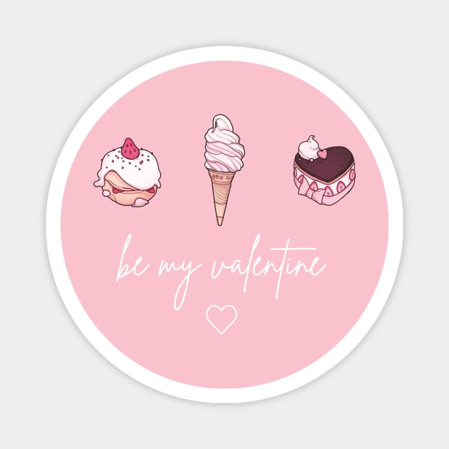 be my valentine Magnet by soniastegemann